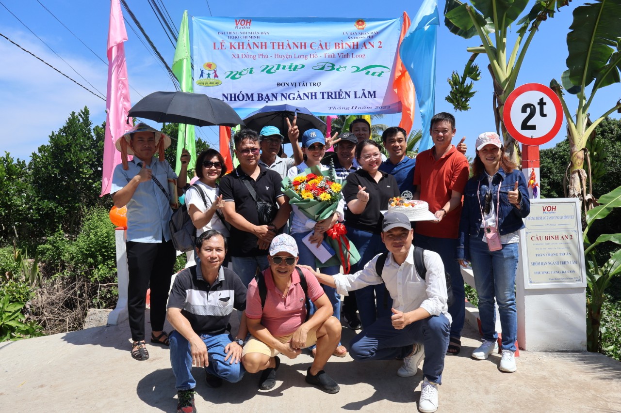 KHÁNH THÀNH CẦU BÌNH AN 2 VÀ CẦU BÌNH AN 3 - HUYỆN LONG HỒ, TỈNH VĨNH LONG