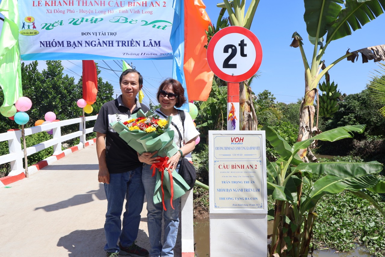 KHÁNH THÀNH CẦU BÌNH AN 2 VÀ CẦU BÌNH AN 3 - HUYỆN LONG HỒ, TỈNH VĨNH LONG