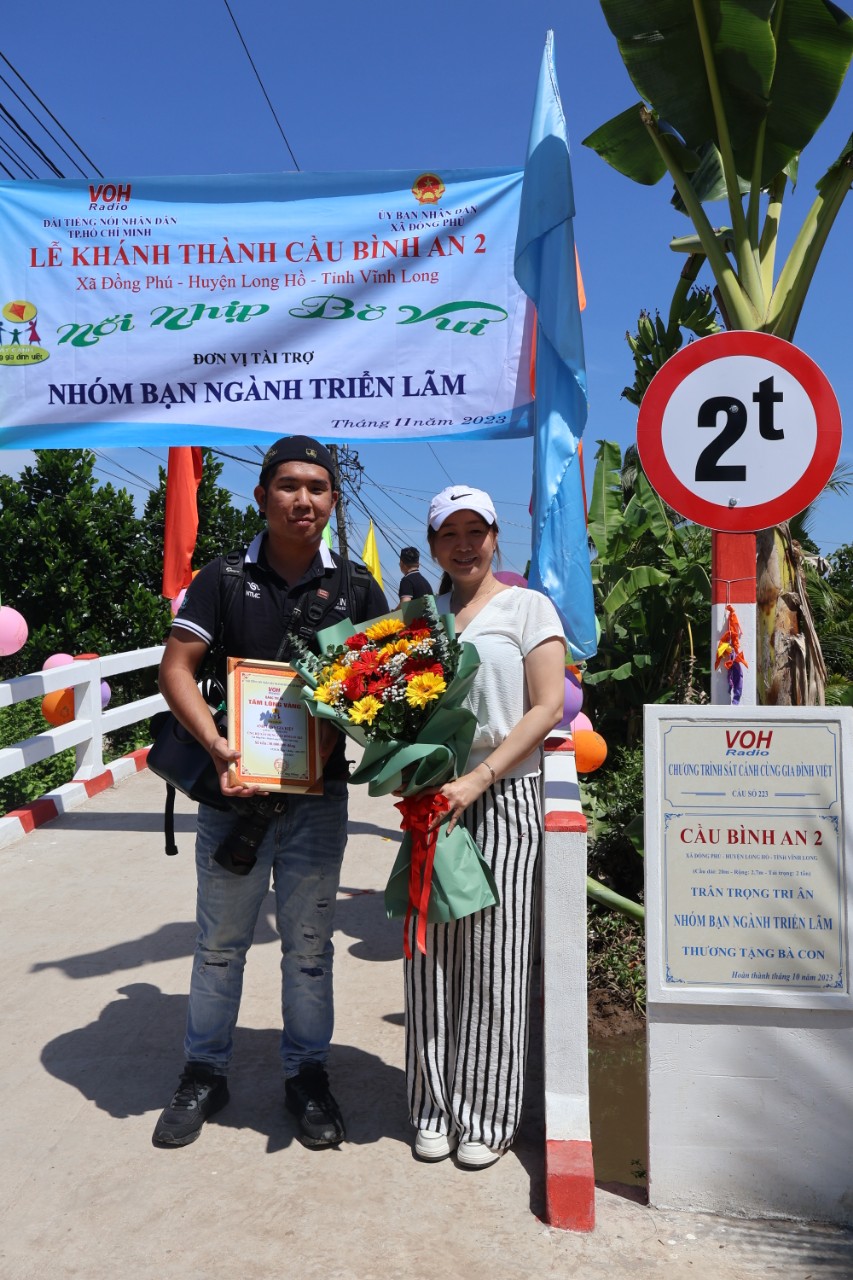 KHÁNH THÀNH CẦU BÌNH AN 2 VÀ CẦU BÌNH AN 3 - HUYỆN LONG HỒ, TỈNH VĨNH LONG