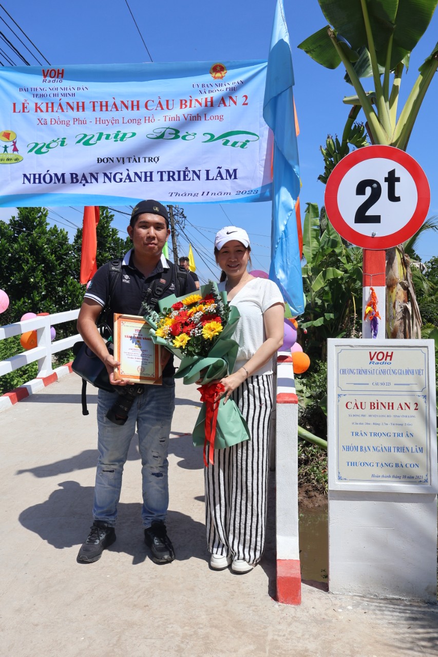 KHÁNH THÀNH CẦU BÌNH AN 2 VÀ CẦU BÌNH AN 3 - HUYỆN LONG HỒ, TỈNH VĨNH LONG
