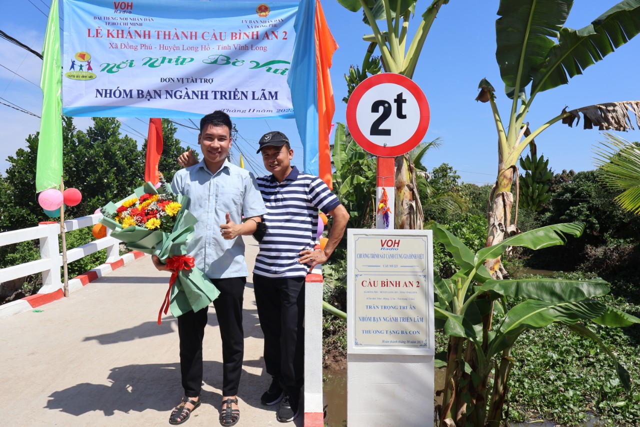 KHÁNH THÀNH CẦU BÌNH AN 2 VÀ CẦU BÌNH AN 3 - HUYỆN LONG HỒ, TỈNH VĨNH LONG