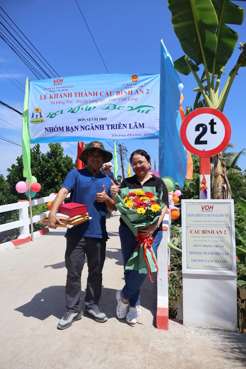 KHÁNH THÀNH CẦU BÌNH AN 2 VÀ CẦU BÌNH AN 3 - HUYỆN LONG HỒ, TỈNH VĨNH LONG