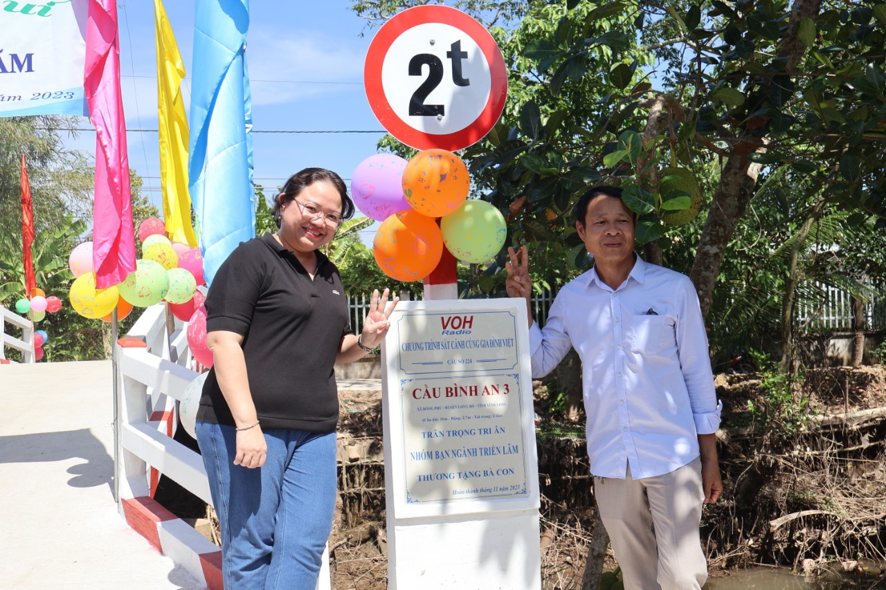 KHÁNH THÀNH CẦU BÌNH AN 2 VÀ CẦU BÌNH AN 3 - HUYỆN LONG HỒ, TỈNH VĨNH LONG