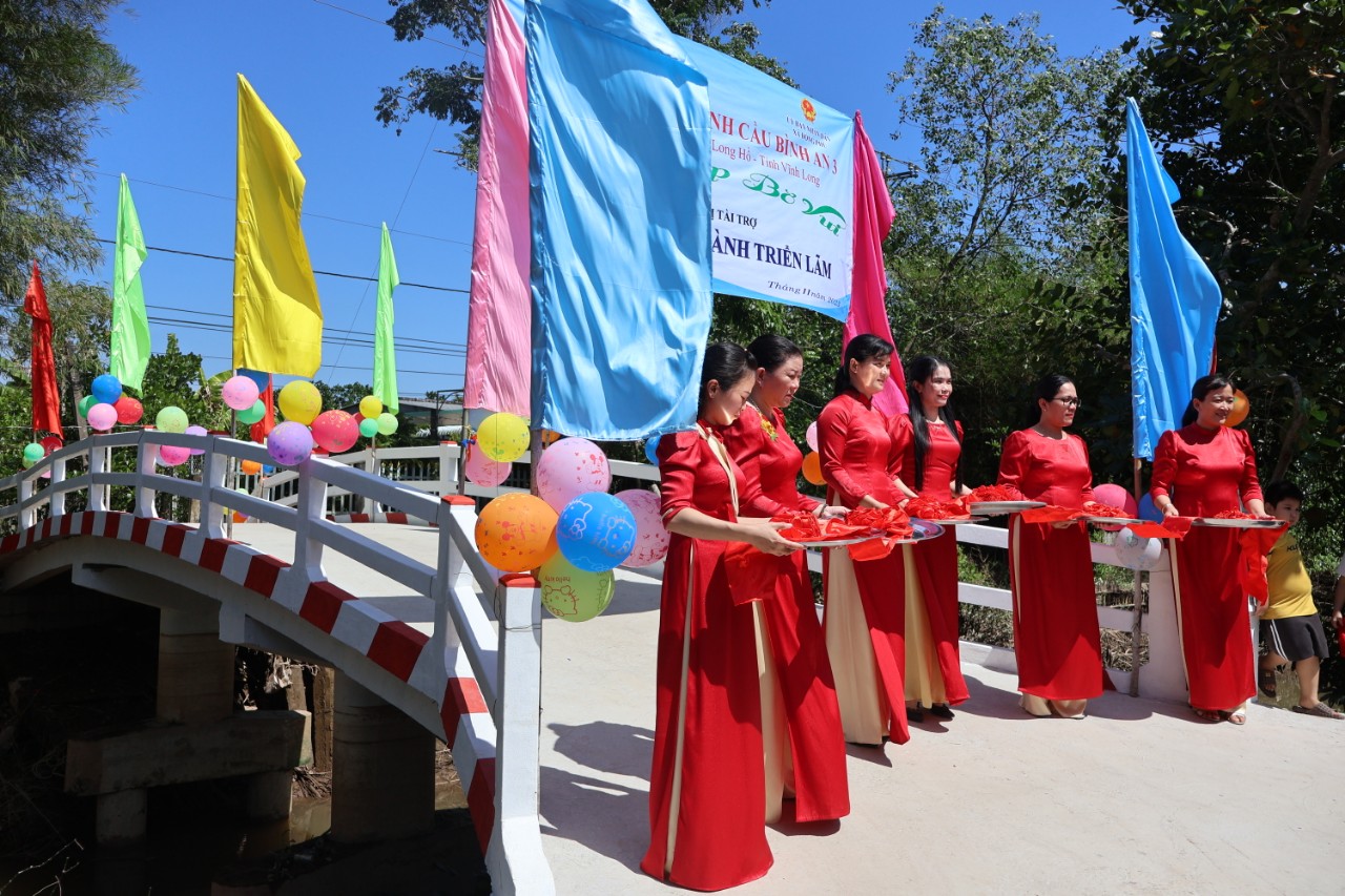 KHÁNH THÀNH CẦU BÌNH AN 2 VÀ CẦU BÌNH AN 3 - HUYỆN LONG HỒ, TỈNH VĨNH LONG