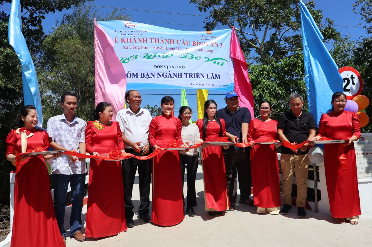 KHÁNH THÀNH CẦU BÌNH AN 2 VÀ CẦU BÌNH AN 3 - HUYỆN LONG HỒ, TỈNH VĨNH LONG