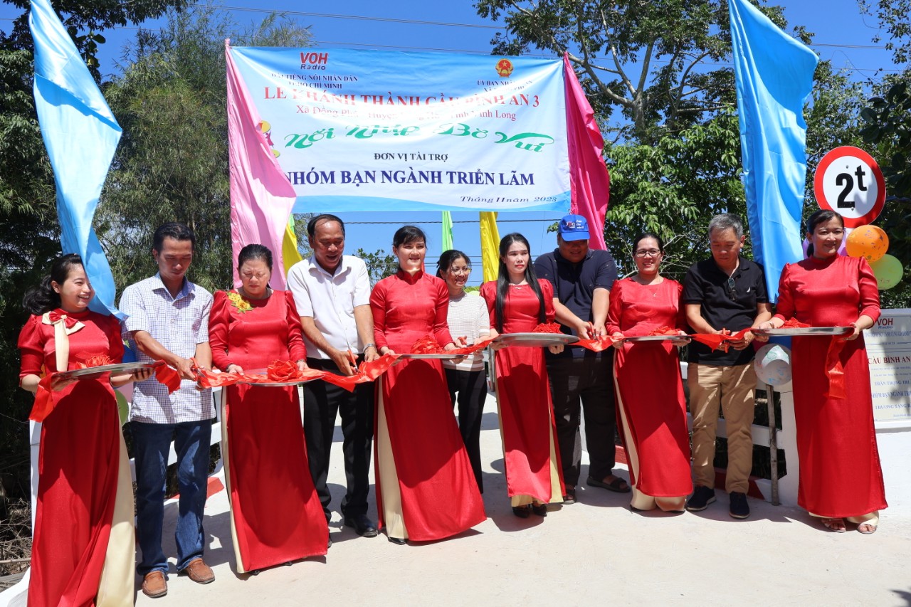 KHÁNH THÀNH CẦU BÌNH AN 2 VÀ CẦU BÌNH AN 3 - HUYỆN LONG HỒ, TỈNH VĨNH LONG