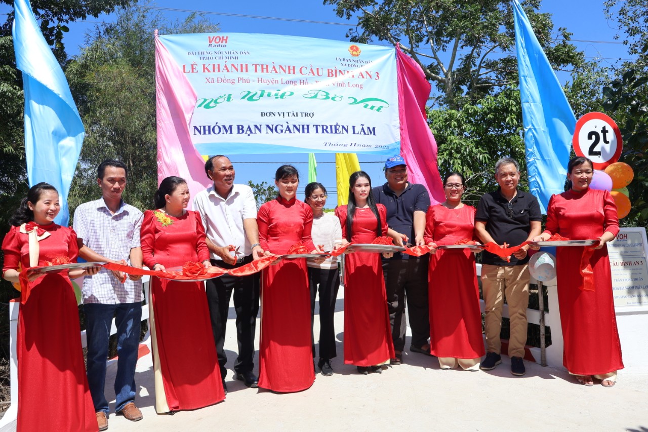 KHÁNH THÀNH CẦU BÌNH AN 2 VÀ CẦU BÌNH AN 3 - HUYỆN LONG HỒ, TỈNH VĨNH LONG