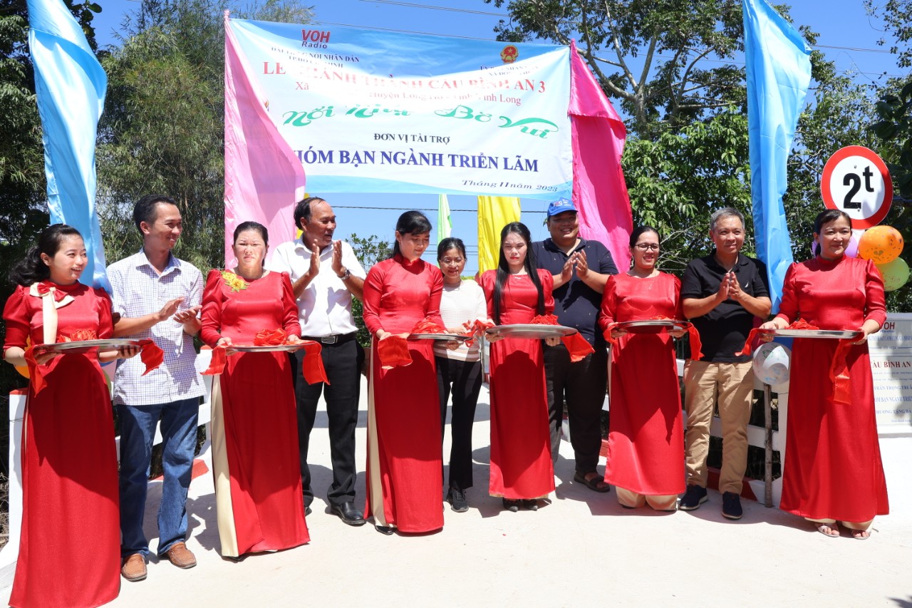 KHÁNH THÀNH CẦU BÌNH AN 2 VÀ CẦU BÌNH AN 3 - HUYỆN LONG HỒ, TỈNH VĨNH LONG