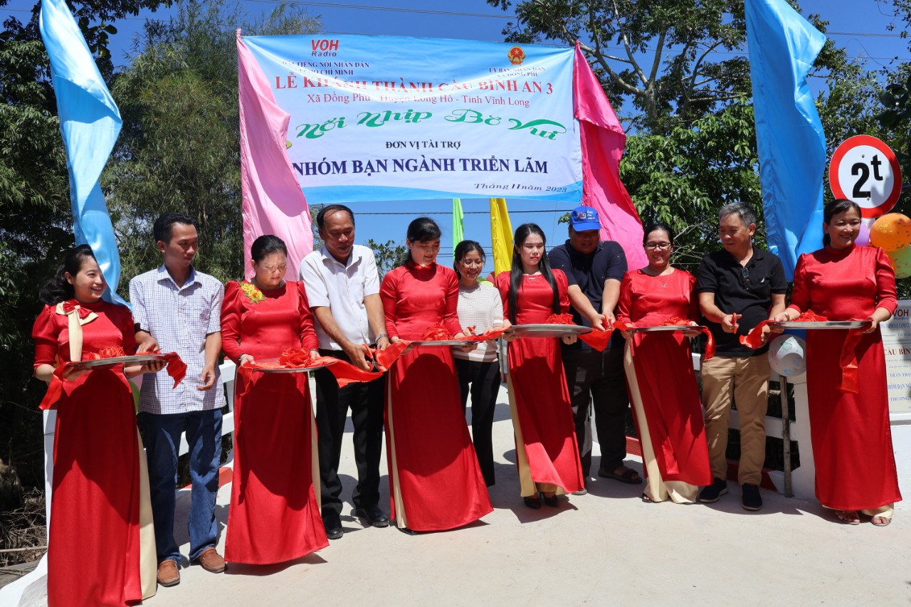 KHÁNH THÀNH CẦU BÌNH AN 2 VÀ CẦU BÌNH AN 3 - HUYỆN LONG HỒ, TỈNH VĨNH LONG
