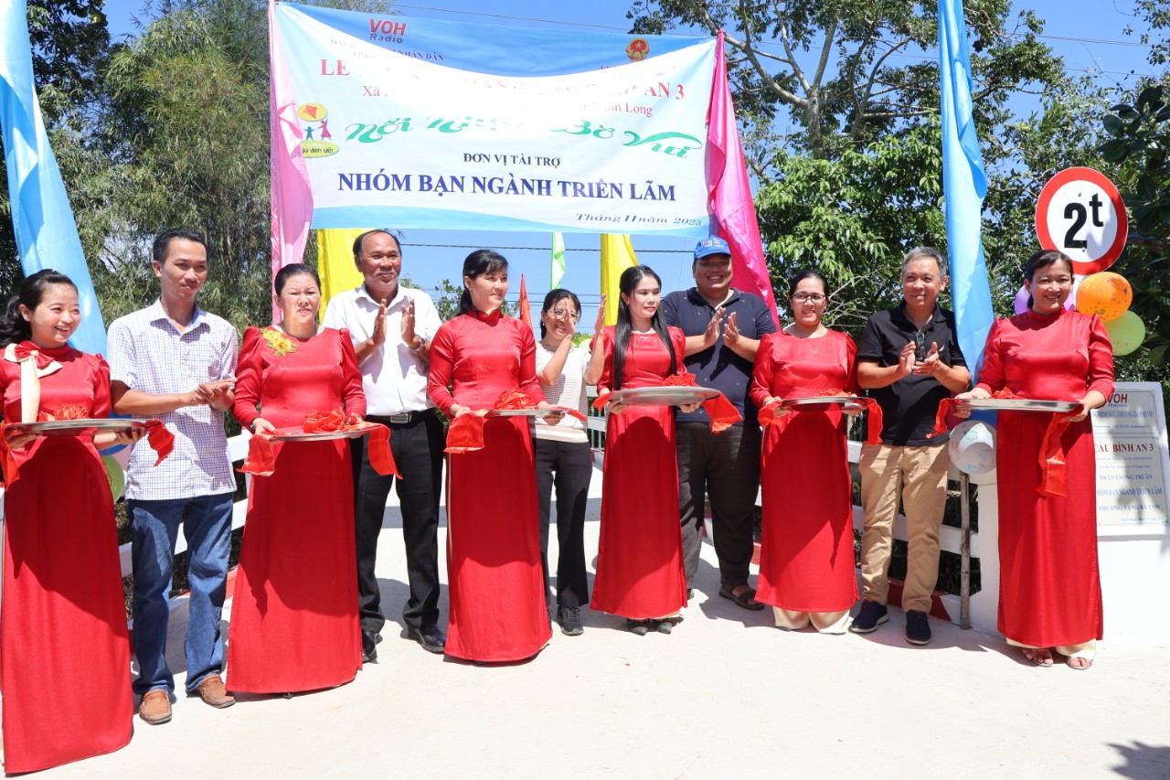 KHÁNH THÀNH CẦU BÌNH AN 2 VÀ CẦU BÌNH AN 3 - HUYỆN LONG HỒ, TỈNH VĨNH LONG