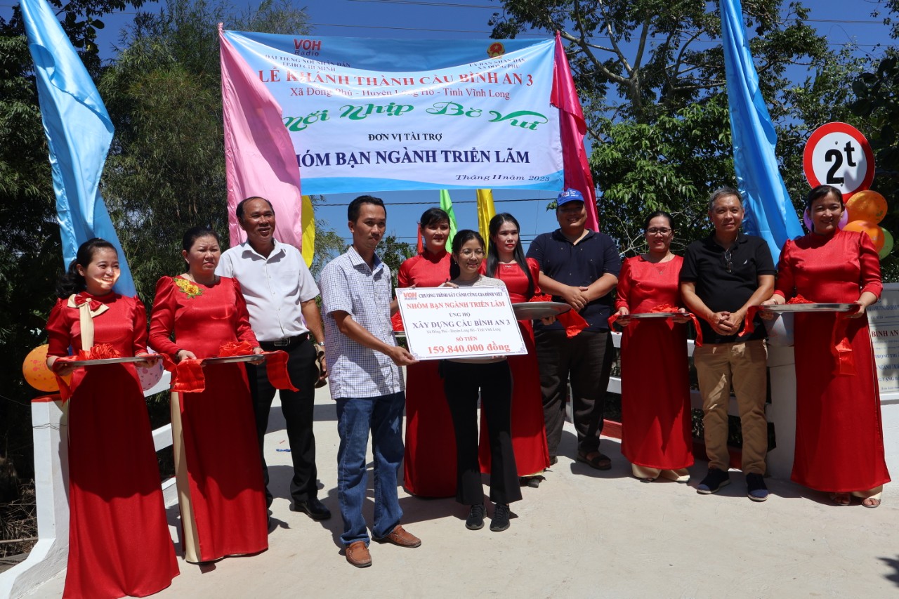 KHÁNH THÀNH CẦU BÌNH AN 2 VÀ CẦU BÌNH AN 3 - HUYỆN LONG HỒ, TỈNH VĨNH LONG