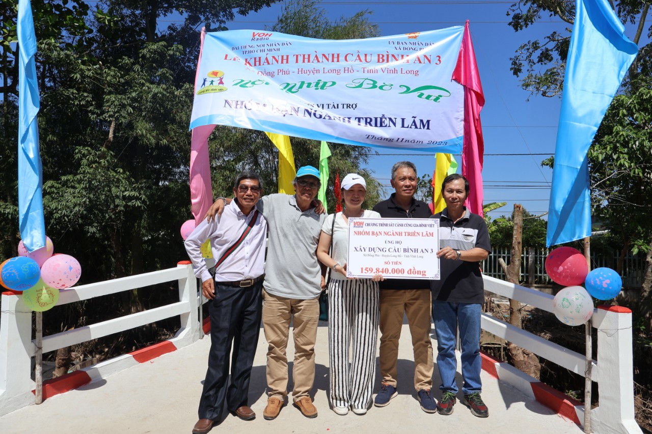 KHÁNH THÀNH CẦU BÌNH AN 2 VÀ CẦU BÌNH AN 3 - HUYỆN LONG HỒ, TỈNH VĨNH LONG