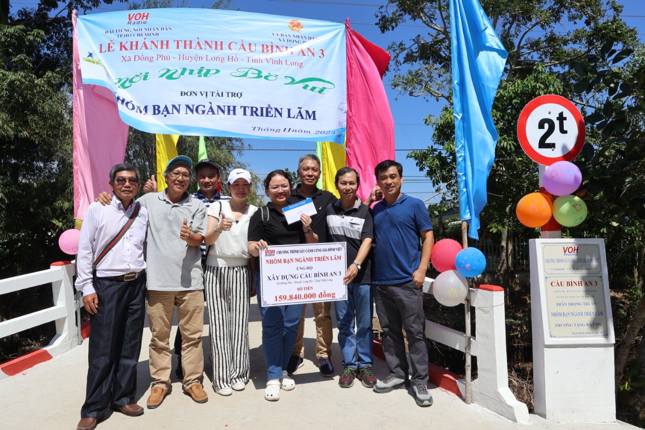 KHÁNH THÀNH CẦU BÌNH AN 2 VÀ CẦU BÌNH AN 3 - HUYỆN LONG HỒ, TỈNH VĨNH LONG