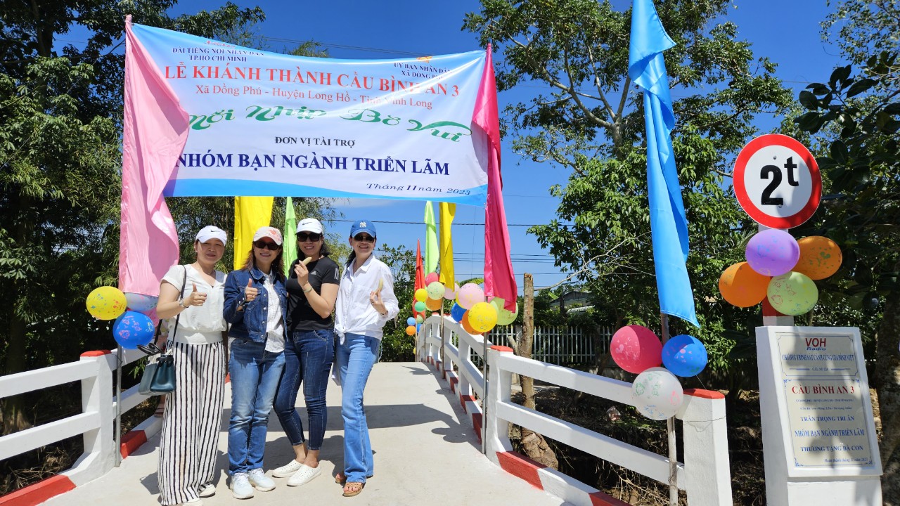 KHÁNH THÀNH CẦU BÌNH AN 2 VÀ CẦU BÌNH AN 3 - HUYỆN LONG HỒ, TỈNH VĨNH LONG