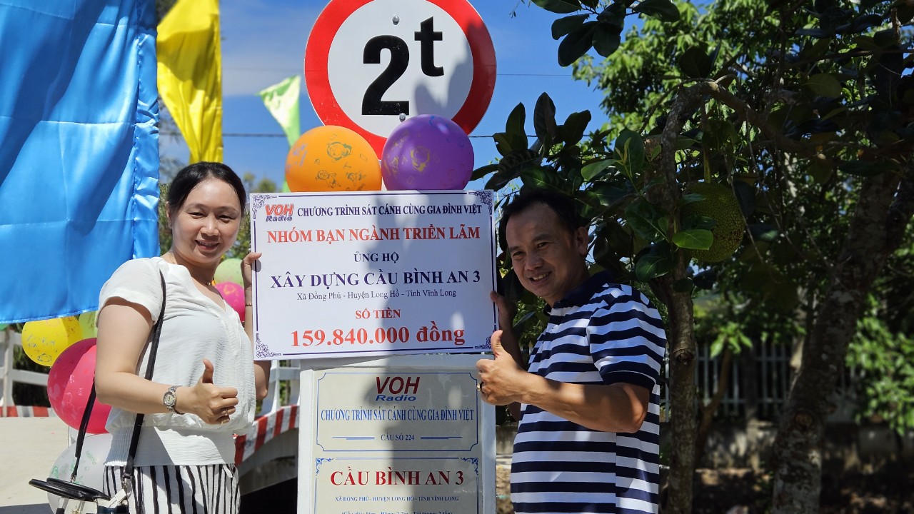 KHÁNH THÀNH CẦU BÌNH AN 2 VÀ CẦU BÌNH AN 3 - HUYỆN LONG HỒ, TỈNH VĨNH LONG