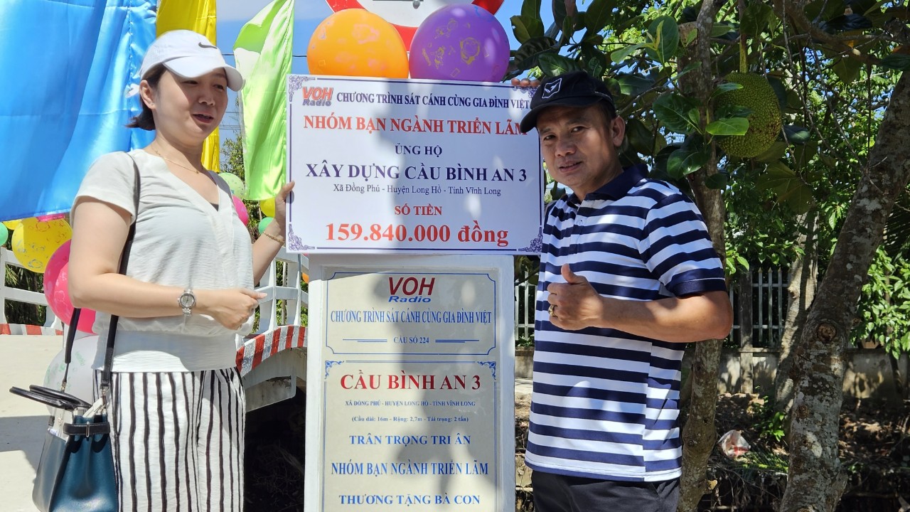 KHÁNH THÀNH CẦU BÌNH AN 2 VÀ CẦU BÌNH AN 3 - HUYỆN LONG HỒ, TỈNH VĨNH LONG