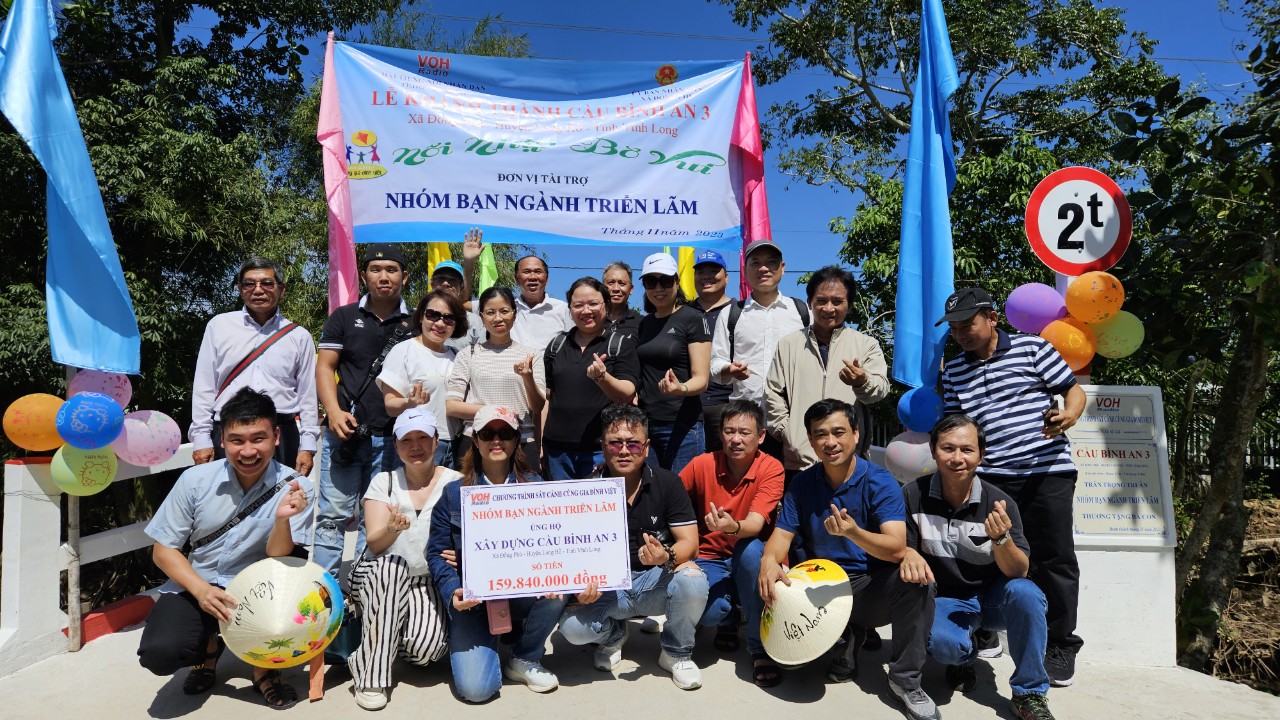 KHÁNH THÀNH CẦU BÌNH AN 2 VÀ CẦU BÌNH AN 3 - HUYỆN LONG HỒ, TỈNH VĨNH LONG