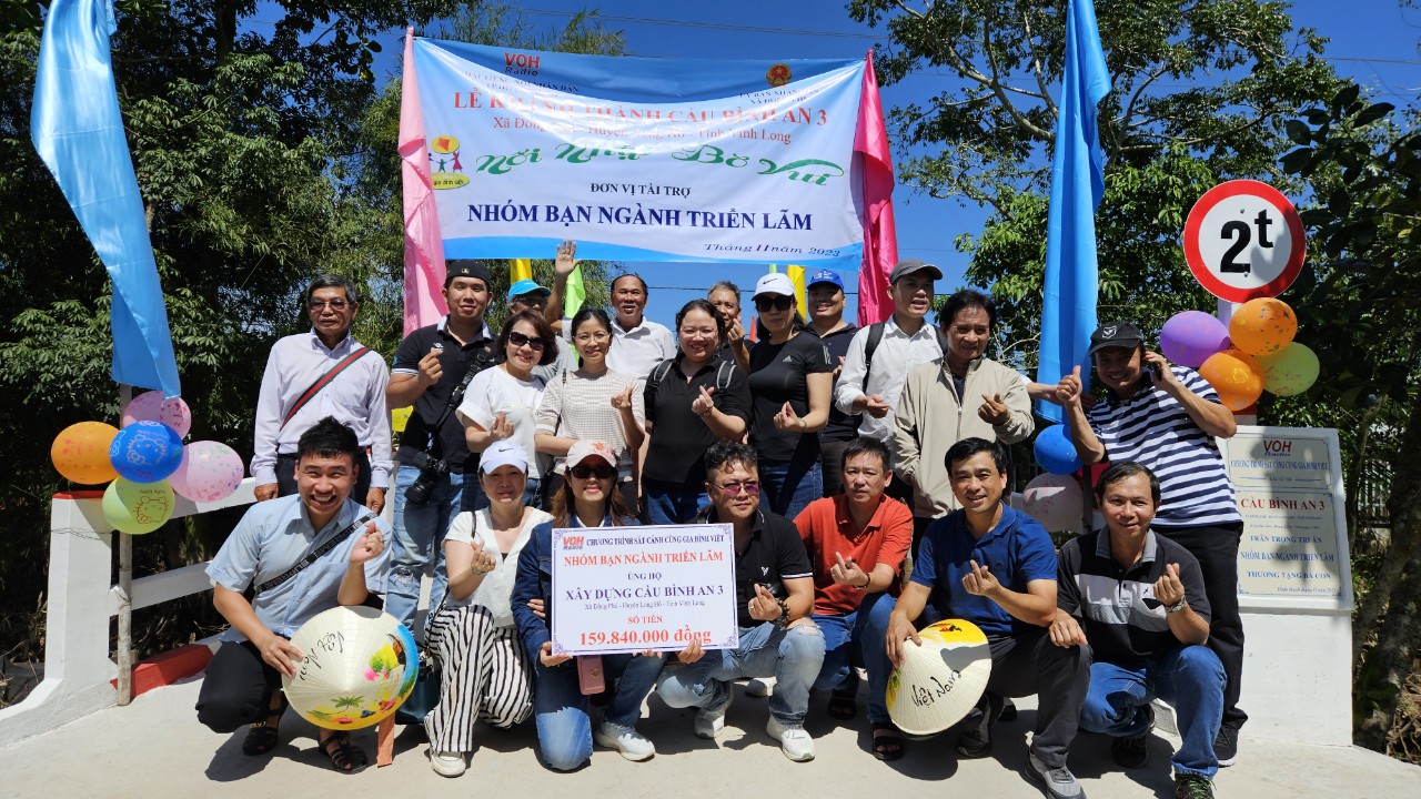 KHÁNH THÀNH CẦU BÌNH AN 2 VÀ CẦU BÌNH AN 3 - HUYỆN LONG HỒ, TỈNH VĨNH LONG