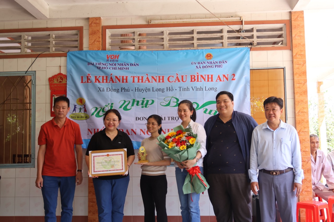 KHÁNH THÀNH CẦU BÌNH AN 2 VÀ CẦU BÌNH AN 3 - HUYỆN LONG HỒ, TỈNH VĨNH LONG