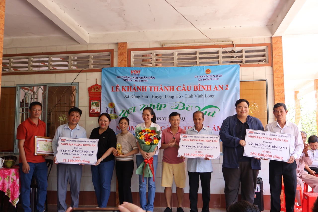 KHÁNH THÀNH CẦU BÌNH AN 2 VÀ CẦU BÌNH AN 3 - HUYỆN LONG HỒ, TỈNH VĨNH LONG