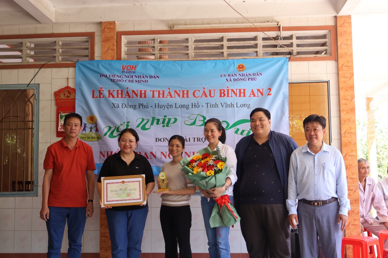 KHÁNH THÀNH CẦU BÌNH AN 2 VÀ CẦU BÌNH AN 3 - HUYỆN LONG HỒ, TỈNH VĨNH LONG