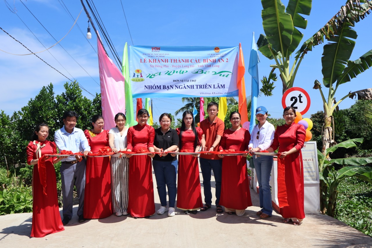 KHÁNH THÀNH CẦU BÌNH AN 2 VÀ CẦU BÌNH AN 3 - HUYỆN LONG HỒ, TỈNH VĨNH LONG