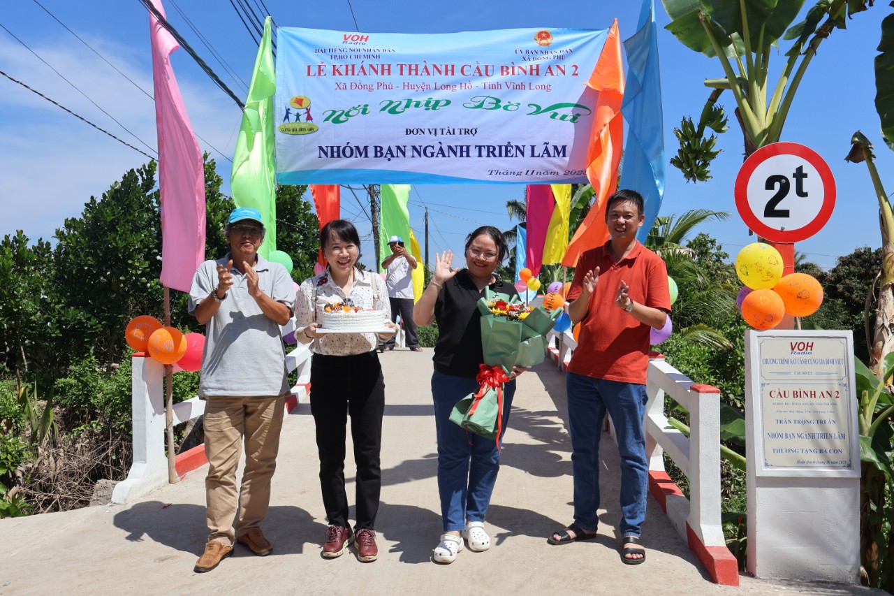 KHÁNH THÀNH CẦU BÌNH AN 2 VÀ CẦU BÌNH AN 3 - HUYỆN LONG HỒ, TỈNH VĨNH LONG