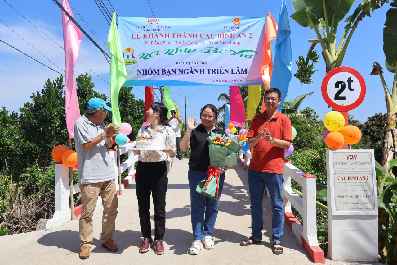 KHÁNH THÀNH CẦU BÌNH AN 2 VÀ CẦU BÌNH AN 3 - HUYỆN LONG HỒ, TỈNH VĨNH LONG