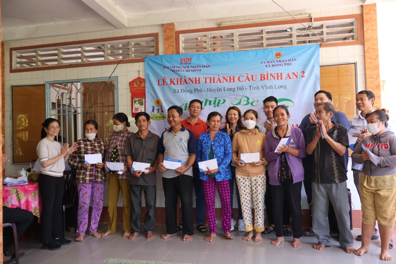 KHÁNH THÀNH CẦU BÌNH AN 2 VÀ CẦU BÌNH AN 3 - HUYỆN LONG HỒ, TỈNH VĨNH LONG