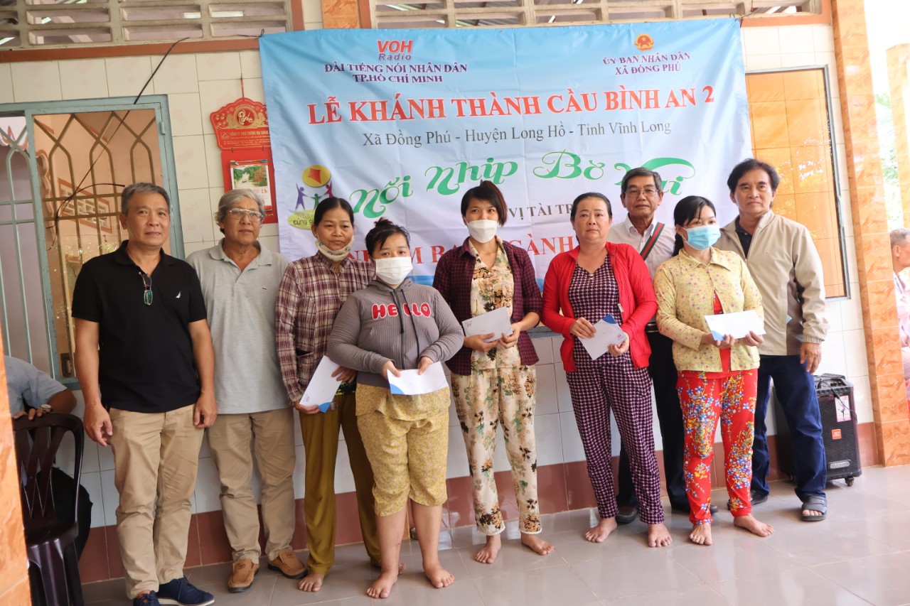 KHÁNH THÀNH CẦU BÌNH AN 2 VÀ CẦU BÌNH AN 3 - HUYỆN LONG HỒ, TỈNH VĨNH LONG