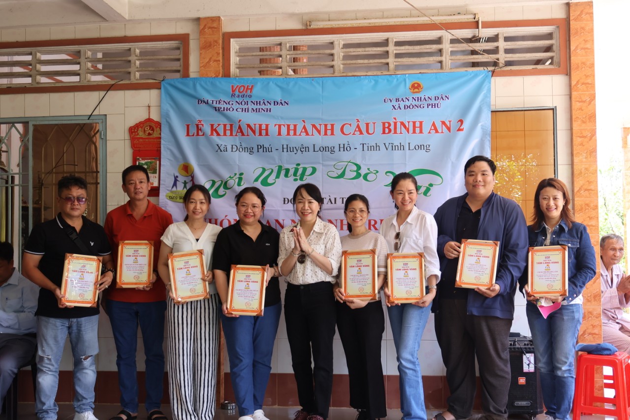 KHÁNH THÀNH CẦU BÌNH AN 2 VÀ CẦU BÌNH AN 3 - HUYỆN LONG HỒ, TỈNH VĨNH LONG