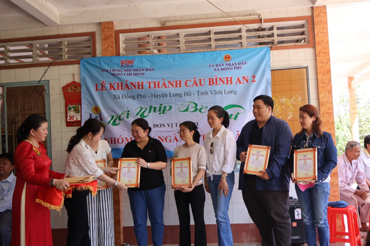 KHÁNH THÀNH CẦU BÌNH AN 2 VÀ CẦU BÌNH AN 3 - HUYỆN LONG HỒ, TỈNH VĨNH LONG