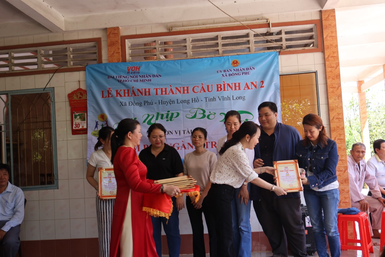KHÁNH THÀNH CẦU BÌNH AN 2 VÀ CẦU BÌNH AN 3 - HUYỆN LONG HỒ, TỈNH VĨNH LONG