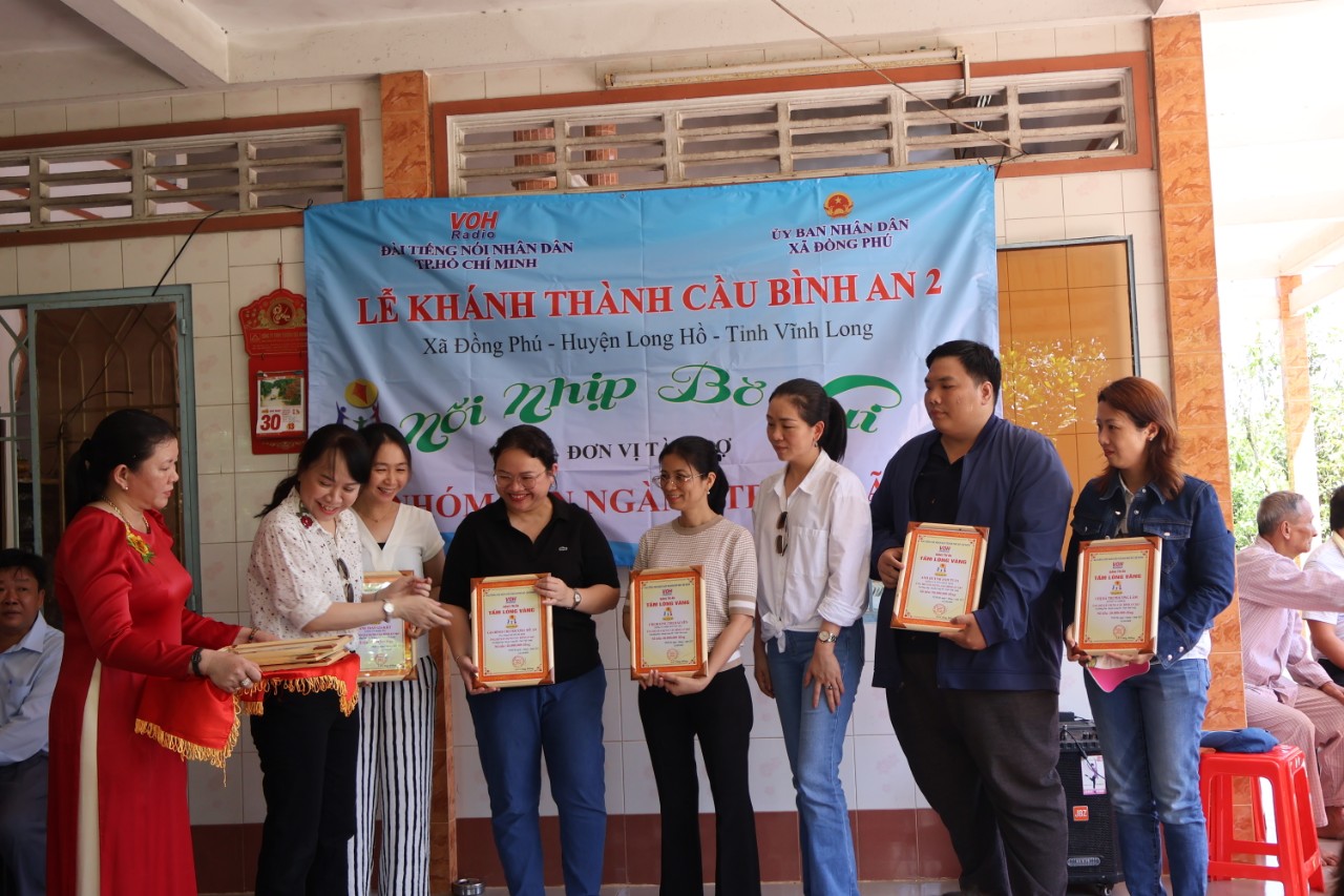 KHÁNH THÀNH CẦU BÌNH AN 2 VÀ CẦU BÌNH AN 3 - HUYỆN LONG HỒ, TỈNH VĨNH LONG