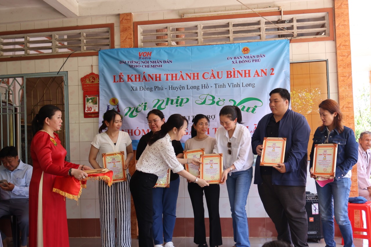 KHÁNH THÀNH CẦU BÌNH AN 2 VÀ CẦU BÌNH AN 3 - HUYỆN LONG HỒ, TỈNH VĨNH LONG