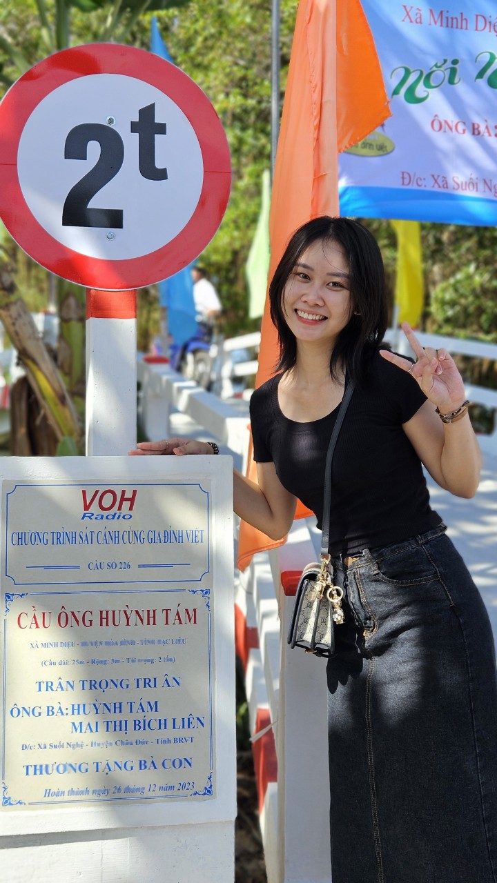 KHÁNH THÀNH CẦU ÔNG HUỲNH TÁM - XÃ MINH DIỆU, HUYỆN HÒA BÌNH, TỈNH BẠC LIÊU