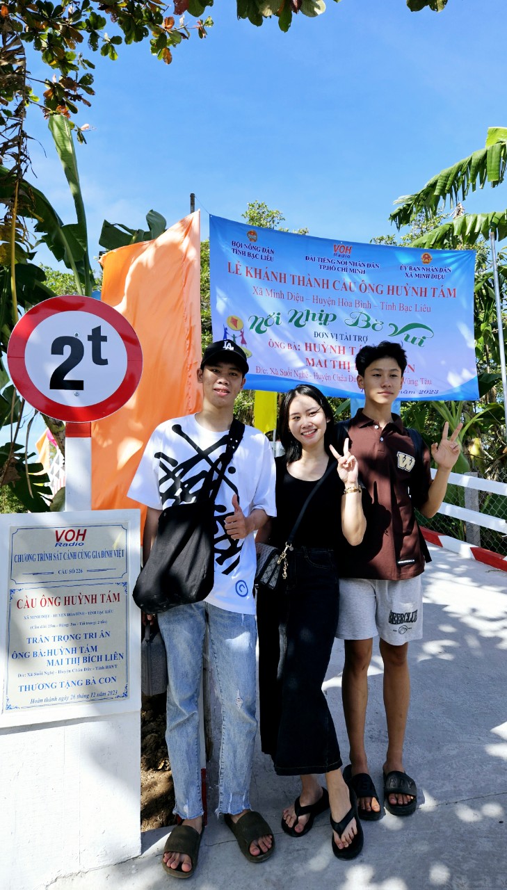 KHÁNH THÀNH CẦU ÔNG HUỲNH TÁM - XÃ MINH DIỆU, HUYỆN HÒA BÌNH, TỈNH BẠC LIÊU