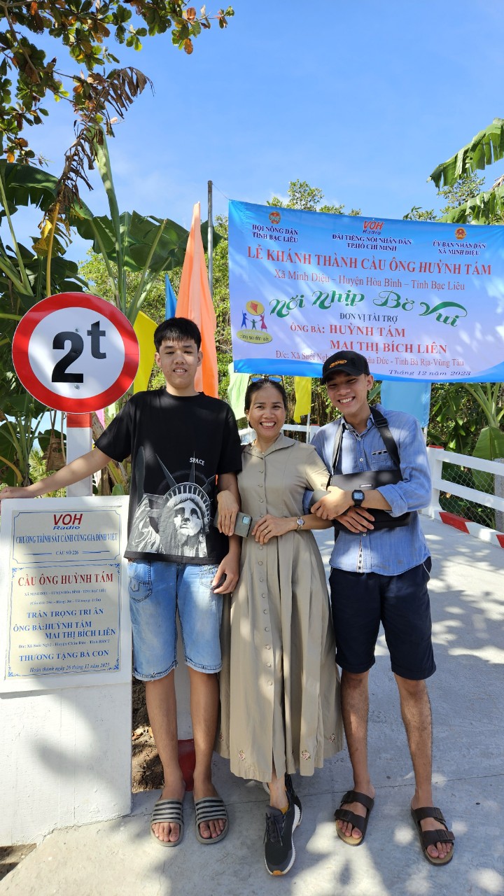 KHÁNH THÀNH CẦU ÔNG HUỲNH TÁM - XÃ MINH DIỆU, HUYỆN HÒA BÌNH, TỈNH BẠC LIÊU