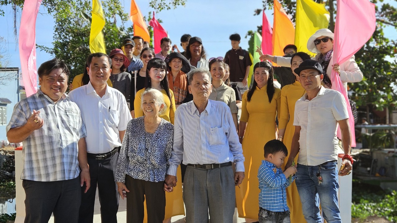 KHÁNH THÀNH CẦU ÔNG HUỲNH TÁM - XÃ MINH DIỆU, HUYỆN HÒA BÌNH, TỈNH BẠC LIÊU