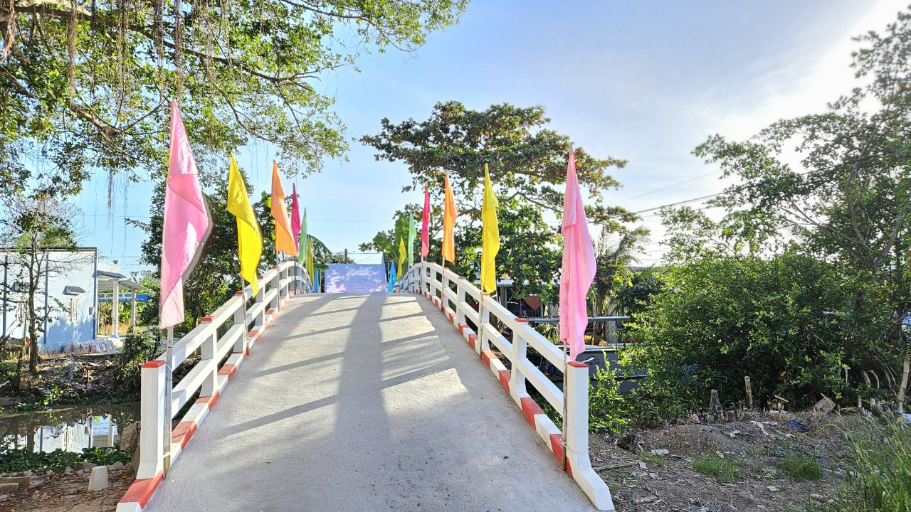 KHÁNH THÀNH CẦU ÔNG HUỲNH TÁM - XÃ MINH DIỆU, HUYỆN HÒA BÌNH, TỈNH BẠC LIÊU